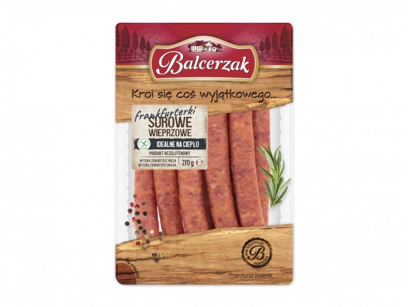 Frankfurterki surowe 270 g