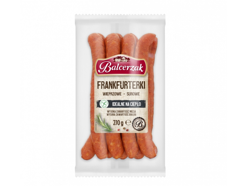 Frankfurterki surowe 270 g